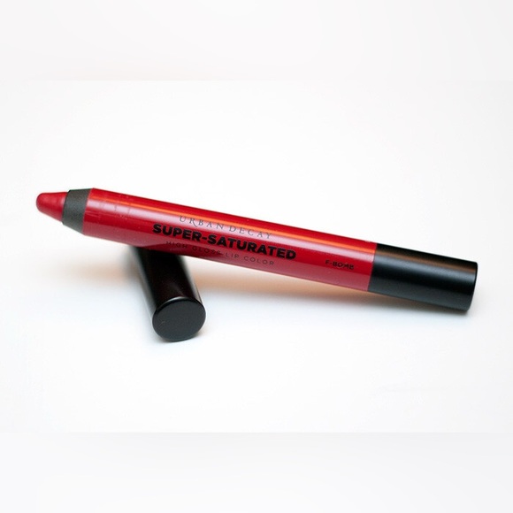 Urban Decay Super-Saturated High Gloss Lip Color Stick F-Bomb Red New in Box